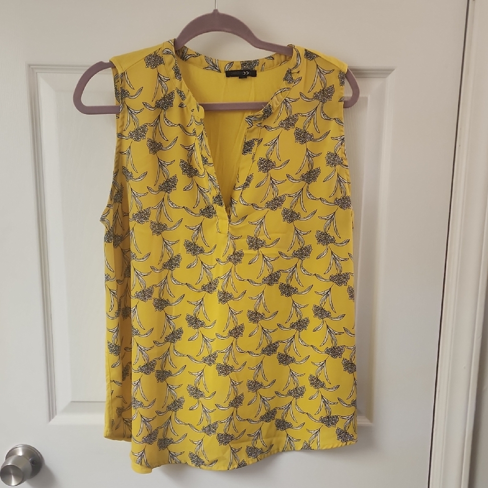 Papermoon Yellow Floral Blouse